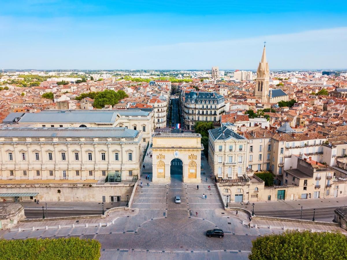 Le Havre De Paix Montpellierain - Terrasse Et Parking Prive Apartment Екстериор снимка